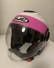 HJC i40 Unova MC8SF Jethelm Cityhelm Stadt Roller Sonnenblende Damen Dekor pink