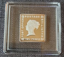 Blaue Mauritius Silber