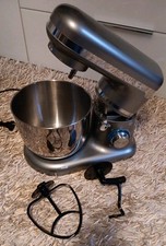 Quigg Retro Küchenmaschine m. Edelstahlbehälter