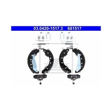 ATE Bremsbackensatz hinten