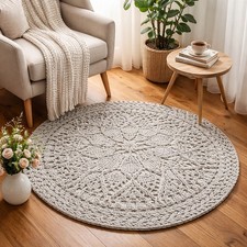 Handgehäkelter/Rund