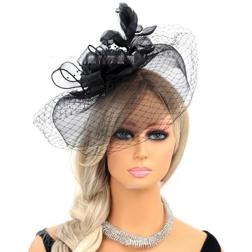 Feder fascinator hut - fascinator,