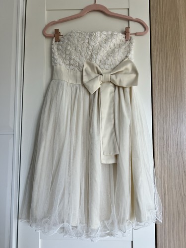 Prom dress ballkleid weiß - dress,