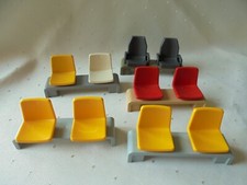 Playmobil 1 Bank mit Steckstühlen nach Wahl Top Zustand