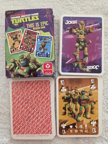Spielkarten teenage mutant - teenage,