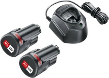Bosch Akku-Set PBA 12 V/1,5 Ah inkl. Ladegerät und 2 Akkus