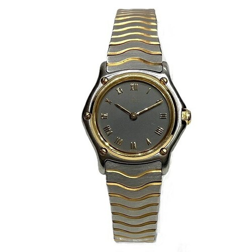Ebel classic wave quarzuhr k18 - classic,