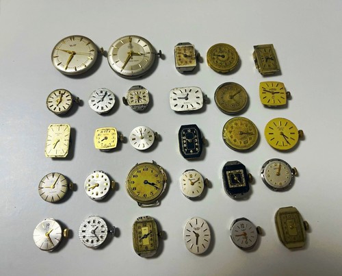 29x vintage uhrwerk lot - vintage,
