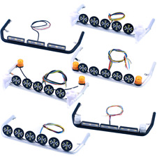 LED Dachlichter Drehlampe Für 1/14 Tamiya RC LKW SCANIA 770S Volvo Man Auto