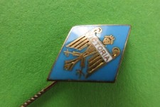 Alte   Victoria       Motorrad  Abzeichen Anstecknadel Schwarz   18 X 30 mm