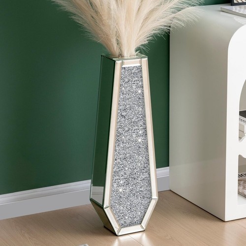 Diamant bodenvase 68cm groß - bodenvase,