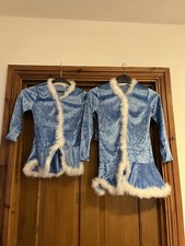 Kinder Fairy Winter Wonderland Tanzmantel Kostüm 