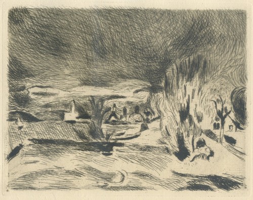 Hans purrmann landschaft - -,
