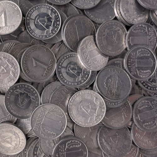 Ddr pfennig münzen sammlung - ddr,