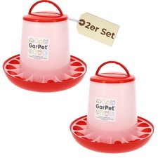 2x Futterautomat Hühner 6Kg