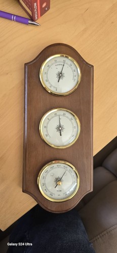 Alte wetterstation barometer - alte,