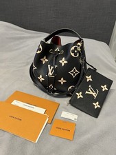 Louis Vuitton NéoNoé MM Monogram Empreinte Bicolor Leder