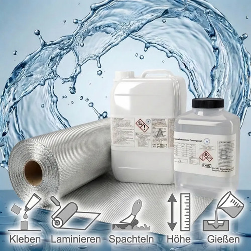 Epoxidharz glasgewebe - 2k,