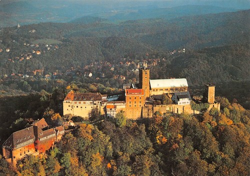Eisenach wartburg luftbild ngl - eisenach,