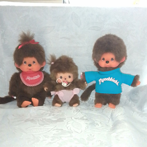 Monchhichi familie 3er set - monchhichi,
