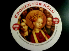 1 Bierdeckel KRONEN FÜR KÖLN
