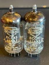2 x ECC83 MULLARD BLACKBURN -