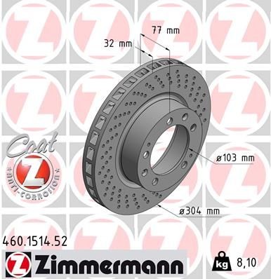 Zimmermann bremsscheibe - zimmermann,