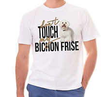 T-Shirt T-Shirt -  BICHON FRISE - dont touch my Hunde cool Spaß Hund Siviwonder
