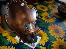 Antike Wandlampe, Metall ohne Lampenschirm  Länge 32 cm Breite 21 cm