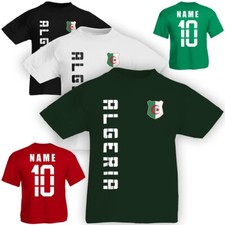 Kinder T-Shirt Trikot Algerien