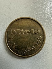 Miele Wertmarke T.-Nr. 1699350 WM 3 original  für Miele Münzzeitzähler 62 Stück