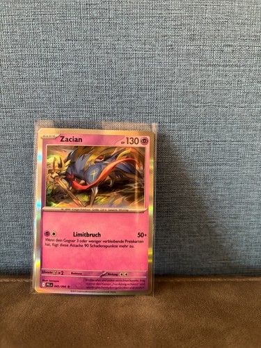 Pokemon karte zacian holo - karte,