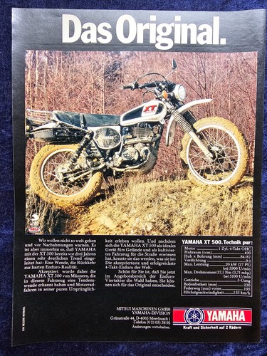 Yamaha 500 originale - xt,