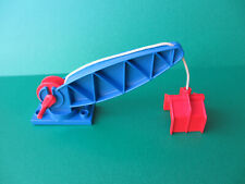 Lego Duplo Kran Ausleger Kragarm Seilwinde auf Drehplatte Vintage 1984 (040325B)
