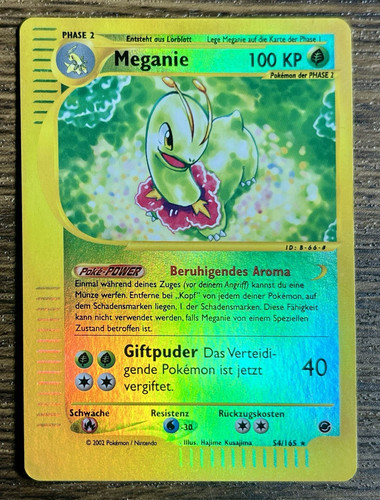 Pokemon meganium 165 - meganium, 54/165