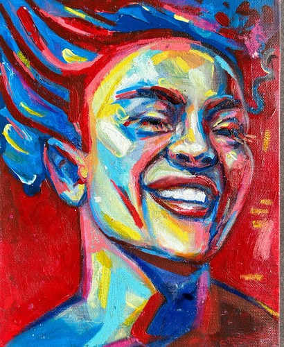Original acryl öl bild - acryl,