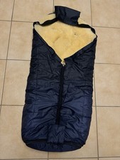 Lammfell Fußsack sehr dick Baby Kinderwagen Buggy Fahrradanhänger Thule Croozer