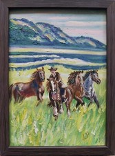 Cowboy in amerikanischen