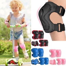 6Stk Knieschoner Kinder Schoner Set Protektoren Skate Inliner Schutzausrüstung