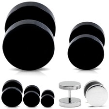 Edelstahl Fake Plug Tunnel