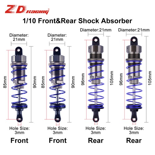 2pcs racing vorne - racing, hinten