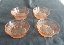 4 alte Kompottschalen