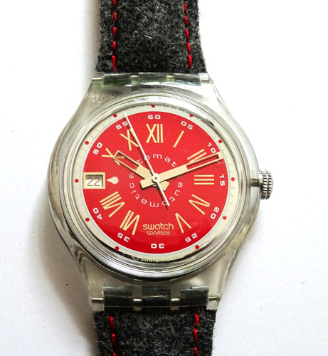 Swatch automatik uhr sak 400 - automatik,