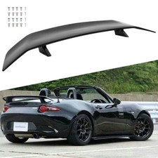 Für Mazda MX-5 Miata Schwarz Glänz 46" HeckSpoiler Heckflügel Hecklippe Spoiler