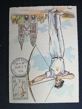 FRANCE Postkarte Yvert 1163