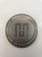 GDR medal, metallurgy trade