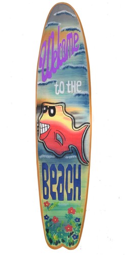 Welcome the beach deko - to,