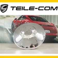 ORIG. Porsche 356 Super 90/1600 Chrom Nabendeckel, ohne Abzeichen