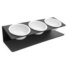 3r Set Katzennapf Erhöht