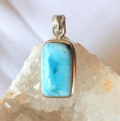 Anhänger mit larimar 925er - mit,